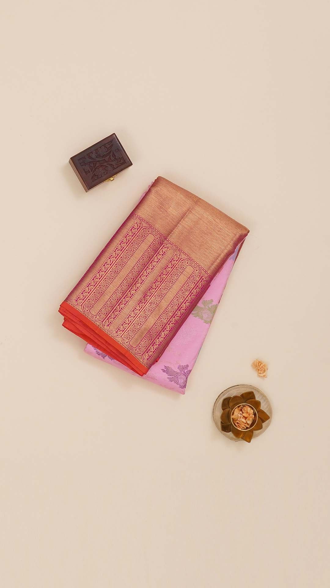Light Pink Bridal Saree