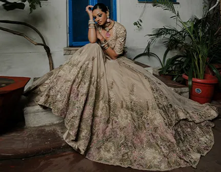 Engagement Lehenga
